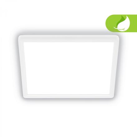 BRILONER Tava A LED stropní svítidlo, třída A, přímé a nepřímé osvětlení, 50.000h, 29x29 cm, bílé 7547016