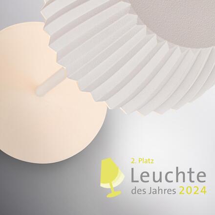 BRILONER Nabíjecí stolní lampa Riffle Mini - 20 cm, 1,5W, 150lm, bezdrátová, LED, stmívatelné, dotykový vypínač, bílé 7552016