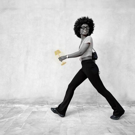 BRILONER Nabíjecí stolní lampa Riffle Mini - 20 cm, 1,5W, 150lm, bezdrátová, LED, stmívatelné, dotykový vypínač, zelená 7552019