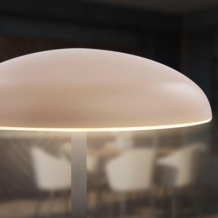 BRILONER Caxa stolní lampa - 2,8W, 300lm, bezdrátová, IP44, LED, stmívatelná, dotykový vypínač, béžová/antracit 7573011