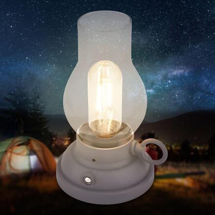 BRILONER Kanea stolní lampa - 1,5W, 40lm, bezdrátová, LED, stmívatelné, teplá bílá, antracit 7575015