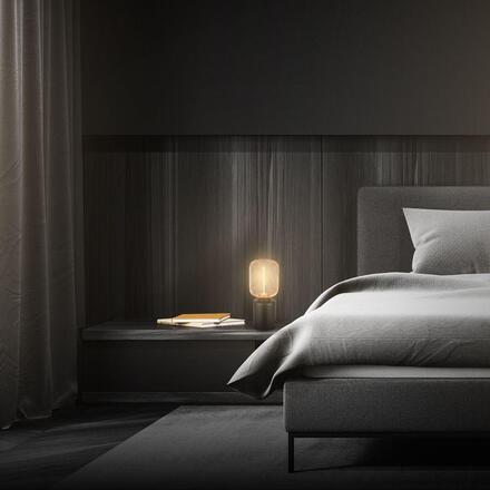 BRILONER Rist stolní lampička - s vypínačem, drátěné pletivo, E27 patice, zlatá 7583013