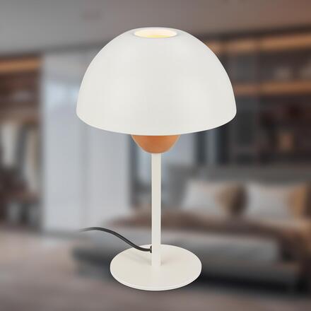 BRILONER Gryde na noční stolek - s vypínačem, E14 patice, max. 25W, kávová / světlešedá 7591011