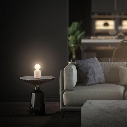 BRILONER Tubo stolní lampička - s vypínačem, E27 patice, max. 10W, béžová 7658011