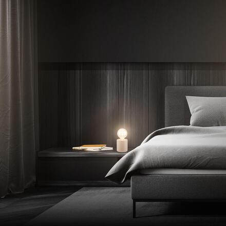 BRILONER Tubo stolní lampička - s vypínačem, E27 patice, max. 10W, béžová 7658011