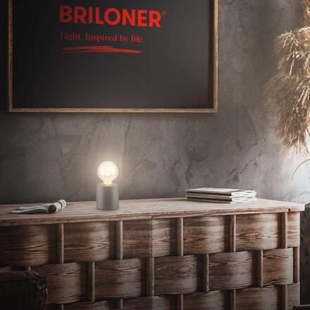 BRILONER Tubo stolní lampička - s vypínačem, E27 patice, max. 10W, antracit 7658015