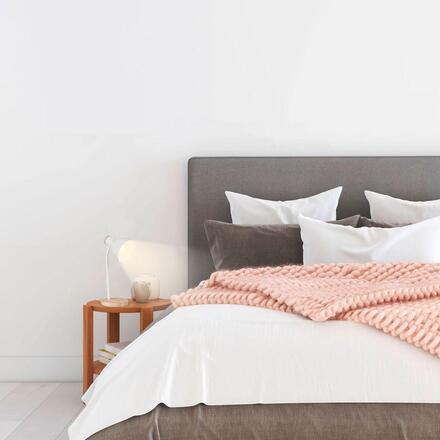 BRILONER Prep stolní lampička - s vypínačem, E14 patice, max. 10W, bílá / dřevo 7659016