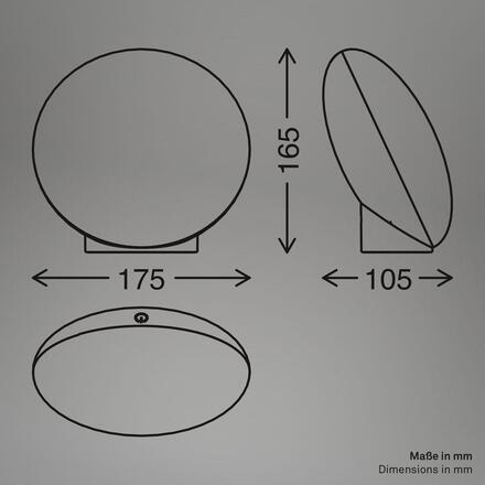 BRILONER Tara stolní lampička - 6W, 240lm, stmívatelné, LED, dálkový ovladač, RGBIC, CCT, bílá 7665016
