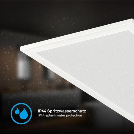 BRILONER Simple svítidlo LED panel 100x25 cm - 22W, 2300lm, neutrální bílá, IP44, bílé 7667016