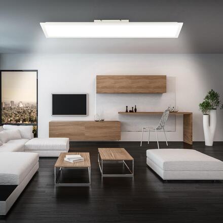 BRILONER Simple svítidlo LED panel 100x25 cm - 22W, 2300lm, neutrální bílá, IP44, bílé 7667016