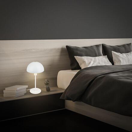 BRILONER Pura stolní lampička - s vypínačem, E14 patice, bílá 7671016