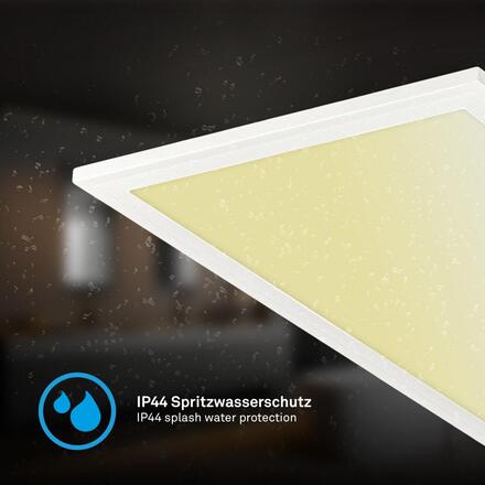 BRILONER Piatto svítidlo LED panel 100x25 cm - 24W, 2600lm, stmívatelné, dálkový ovladač, CCT, bílé 7767016