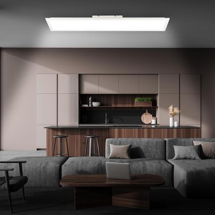 BRILONER Piatto svítidlo LED panel 100x25 cm - 24W, 2600lm, stmívatelné, dálkový ovladač, CCT, bílé 7767016