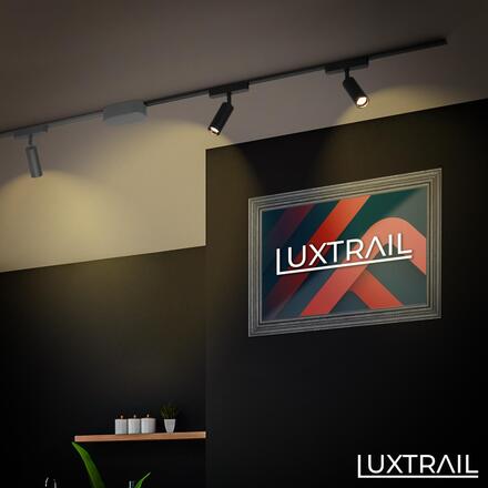 BRILONER Luxtrail lištový systém, prodlužovací sada, 2x LED spoty, černá 8026025