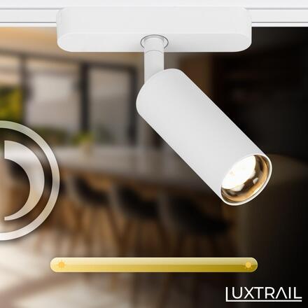 BRILONER Luxtrail lištový systém, prodlužovací sada, 2x LED spoty, bílá 8026026