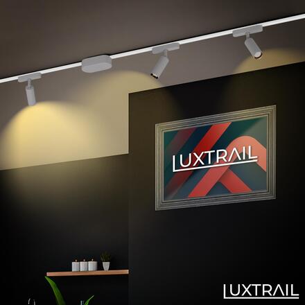 BRILONER 1fázový nízkonapěťový systém kolejnice 48V, kov, 100 cm, přisazený, bílá 8028006