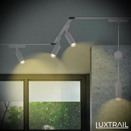 BRILONER Rohová spojka lištový systém 48V DC 90 st., nízkonapěťový, 1-fázový, přisazený, černá 8029005