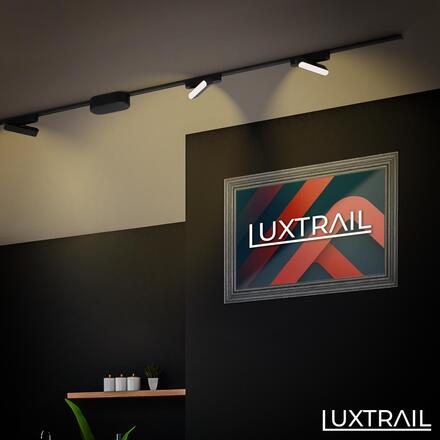 BRILONER LUXTRAIL lištový systém 48V, LED Tracklight, 5,5W, 720lm, nastavitelné, černá 8030015