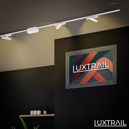 BRILONER LUXTRAIL lištový systém 48V, LED Tracklight, 5,5W, 720lm, nastavitelné, bílé 8030016