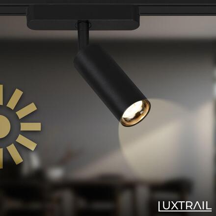 BRILONER Luxtrail lištový systém, kompletní sada, 6x LED spoty, černá 8033065