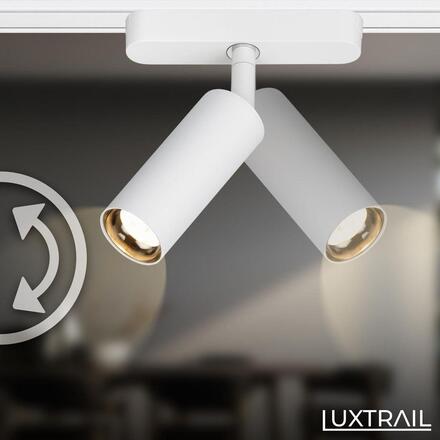 BRILONER Luxtrail lištový systém, kompletní sada, 6x LED spoty, bílá 8033066