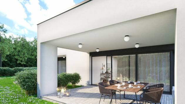 LUCIS stropní a nástěnné svítidlo POLARIS S.P 27,2W LED 3000K sklo bílá opál DALI BS24.P3.350.41M DALI2