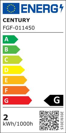 CENTURY LED FRIGO DO LEDNIČKY 1,8W E14 5000K 130Lm 270d 22x52mm IP20 CEN FGF-011450