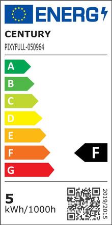 CENTURY LED PIXYCOB 5W G9 6400K 360d 16x50mm IP20
