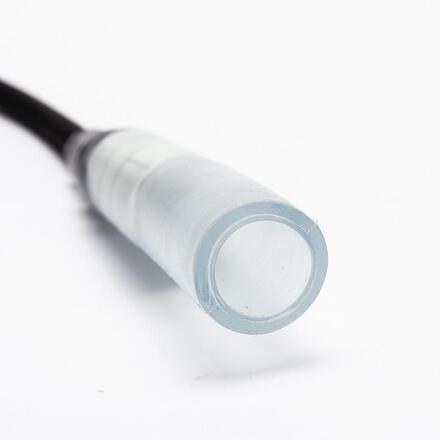 DecoLED Přípojka mezi světelnou hadicí a systémy EASY FIX 0,25m, černý, samičí, IP67