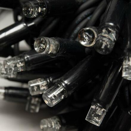 LED světelný řetěz - 100m, ledově bílá s FLASH, 1000 diod, IP67