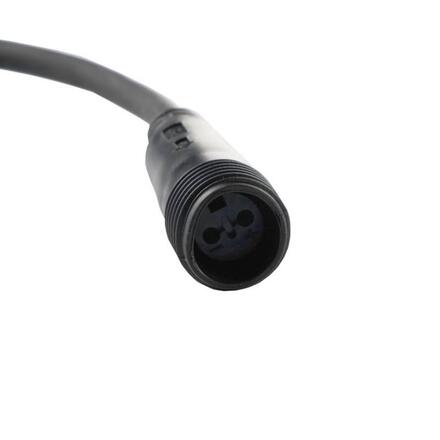 DecoLED LED světelný řetěz FLASH, 5 m, ledově bílá, 60 diod, IP67, černý kabel