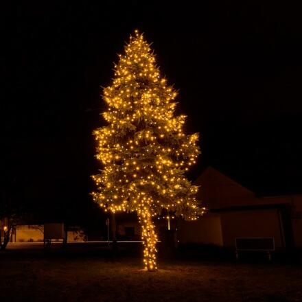 DecoLED LED světelný řetěz, 100m, teple bílá, 600 diod, IP67 SLNX1100W