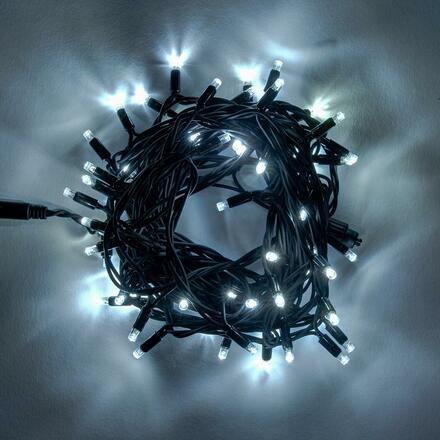 LED světelný řetěz - 100m, ledově bílá, 1000 diod