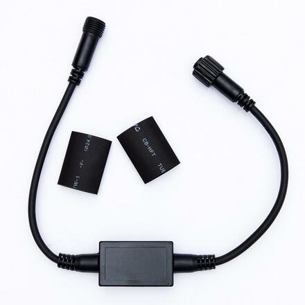 LED světelná sada na stromy vysoké 18-20m, teplá bílá s Flash, ledové dekory 8EFD08