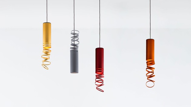Artemide závěsné svítidlo Decomposé Design Collection E27 zlaté