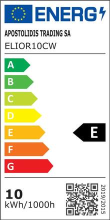 ACA Lighting LED FILAMENT E27 A60 10W 6500K 230V 1300lm RA80 ELIOR10CW