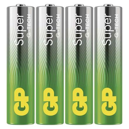 EMOS Alkalická baterie GP Super AAA (LR03), 4 ks B01114