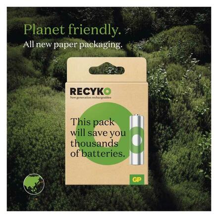 EMOS Nabíjecí baterie GP ReCyko 850 AAA (HR03), 4 ks B25184