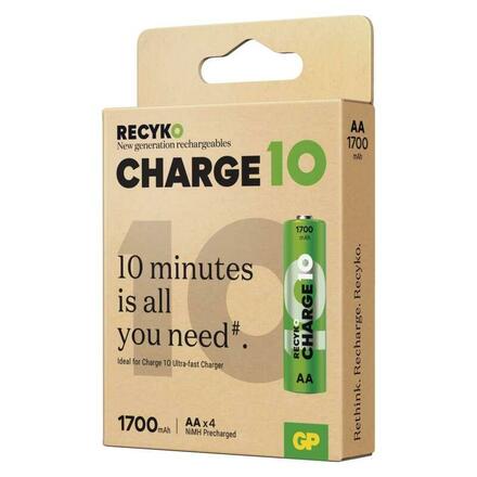 EMOS Nabíjecí baterie GP ReCyko Charge 10 AA (HR6), 4 ks B24294