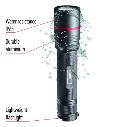 EMOS CREE LED nabíjecí kov. svítilna Ultibright 80 P3180, 600lm P3180