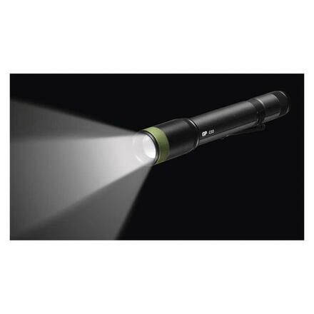 CREE + COB LED ruční svítilna GP C33, 150 lm, 2× AA, fokus 1451703300