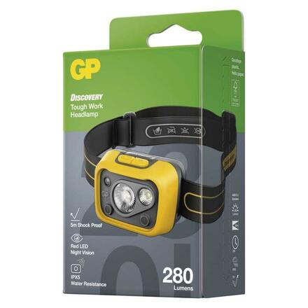 EMOS LED pracovní čelovka GP Discovery CHW53, 280 lm P8573