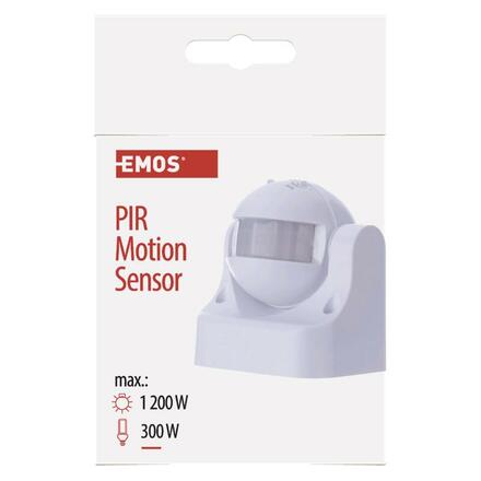 EMOS PIR senzor (pohybové čidlo) IP44 W 1200W bílý 1454007200