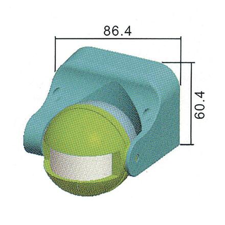 EMOS PIR senzor (pohybové čidlo) IP44 W 1200W bílý 1454007200