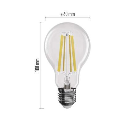 EMOS LED žárovka Filament A60 / E27 / 11W (100W) / 1521 lm / neutrální bílá ZF5264D