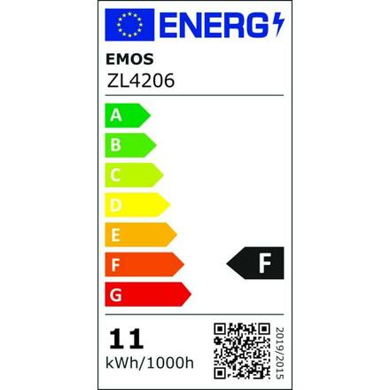EMOS LED žárovka A60 11,5W E27 teplá bílá, stmívatelná 1525653206