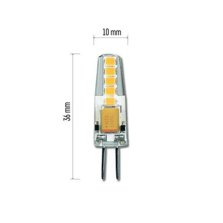 EMOS LED žárovka Classic JC A++ 2W G4 teplá bílá 1525735201