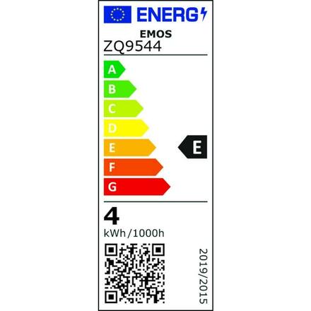 EMOS LED žárovka Classic JC / G9 / 4 W (40 W) / 470 lm / teplá bílá ZQ9544