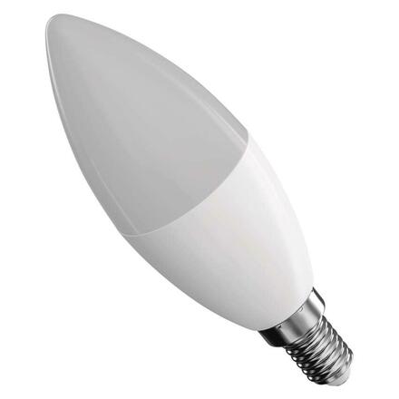 EMOS Chytrá LED žárovka GoSmart svíčka / E14 / 4,8 W (40 W) / 470lm / RGB / stmívatelná /Zigbee ZQZ322R