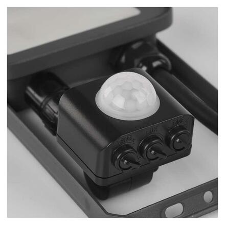 EMOS LED reflektor INOVO s pohybovým čidlem, 20 W, šedý, neutrální bílá ZS2722